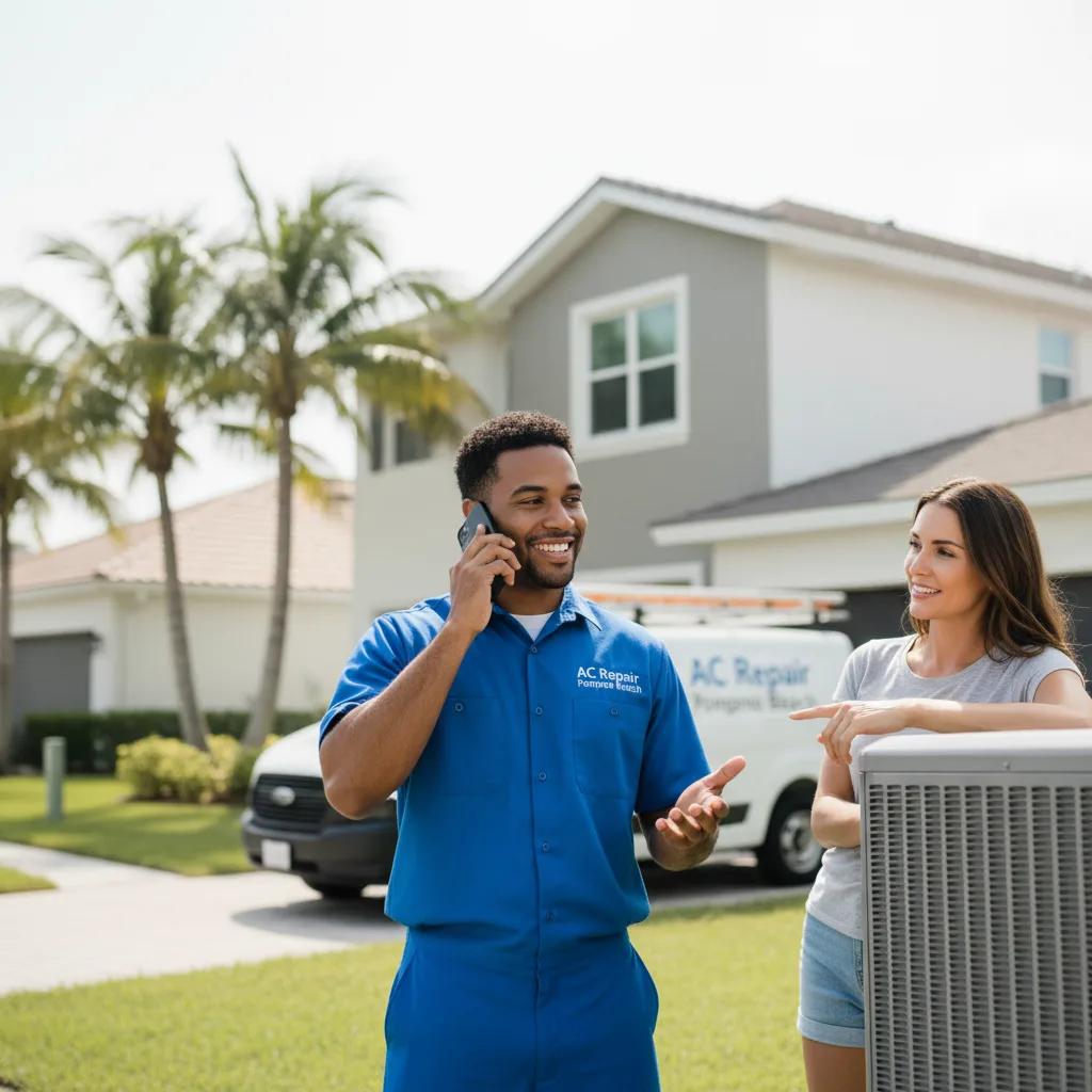 AC Repair Pompano Beach customer support in Woodward